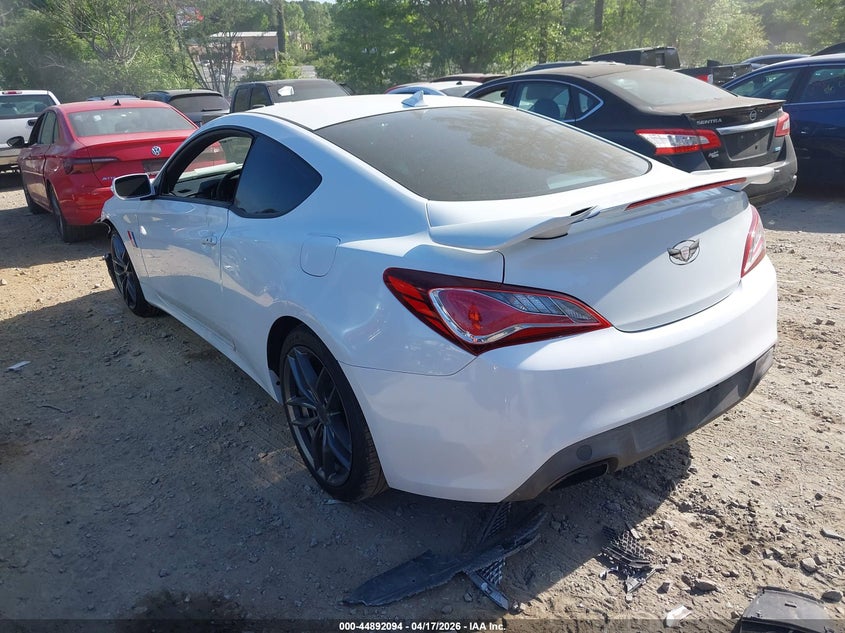 2015 Hyundai Genesis VIN KMHHU6KJXFU124774 IAAI salvage auction — FRONT END, Salvage (Georgia), sold $2,500 on 2026-07-07 (photo 3)