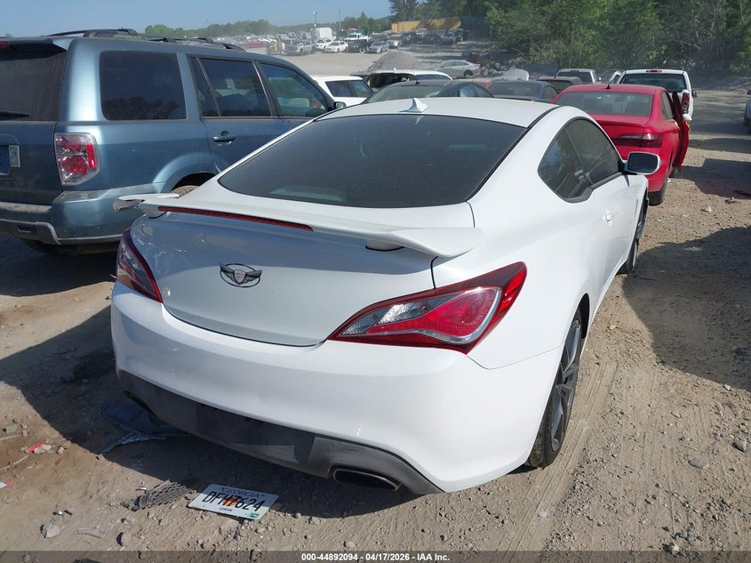 2015 Hyundai Genesis VIN KMHHU6KJXFU124774 IAAI salvage auction — FRONT END, Salvage (Georgia), sold $2,500 on 2026-07-07 (photo 4)