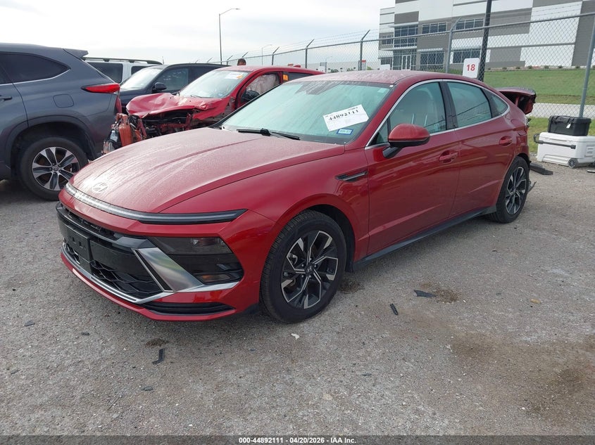 2024 Hyundai Sonata VIN KMHL64JA4RA392302 IAAI salvage auction — REAR END, Salvage (Texas), sold $4,200 on 2026-07-14 (photo 2)