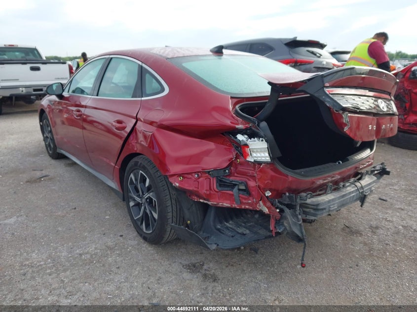 2024 Hyundai Sonata VIN KMHL64JA4RA392302 IAAI salvage auction — REAR END, Salvage (Texas), sold $4,200 on 2026-07-14 (photo 6)