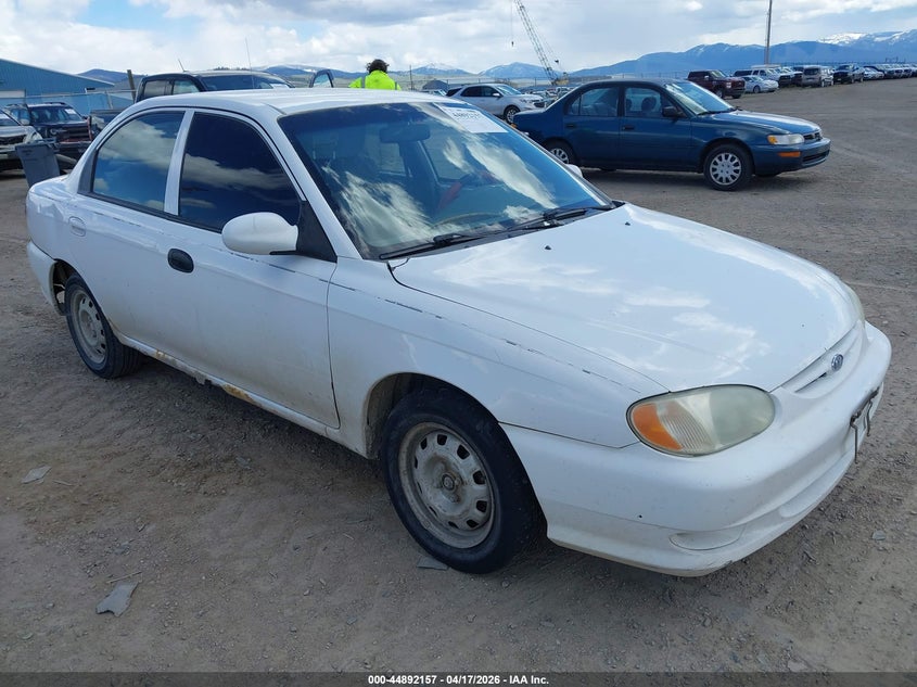 1999 Kia Sephia VIN KNAFB121XX5773598 IAAI salvage auction — ALL OVER, Clear (Montana), sold $150 on 2026-07-15 (photo 1)