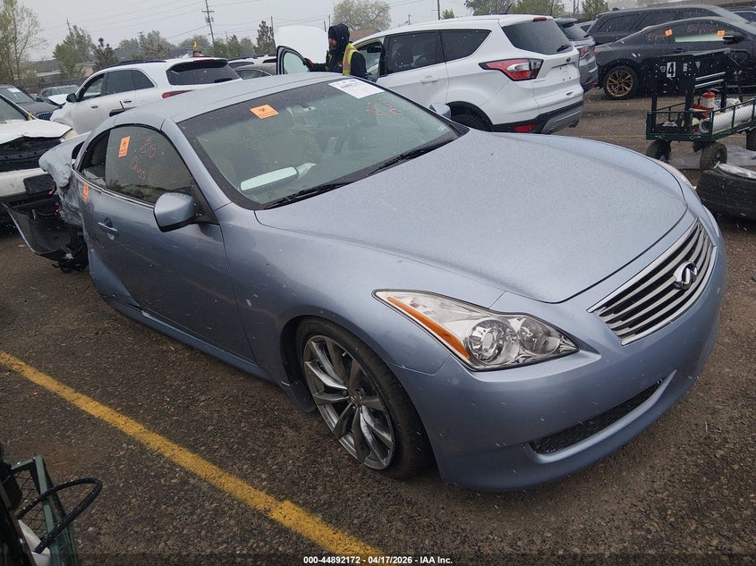 2010 Infiniti G37 VIN JN1CV6FE9AM352480 IAAI salvage auction — BIO HAZARD, Bill Of Sale (Colorado), sold $25 on 2026-07-21 (photo 1)