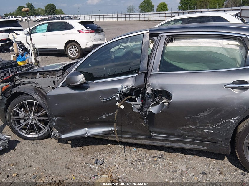 2017 Infiniti Q70 VIN JN1BY1PP3HM170807 IAAI salvage auction — LEFT SIDE, Salvage (Arkansas), sold $1,450 on 2026-07-08 (photo 6)
