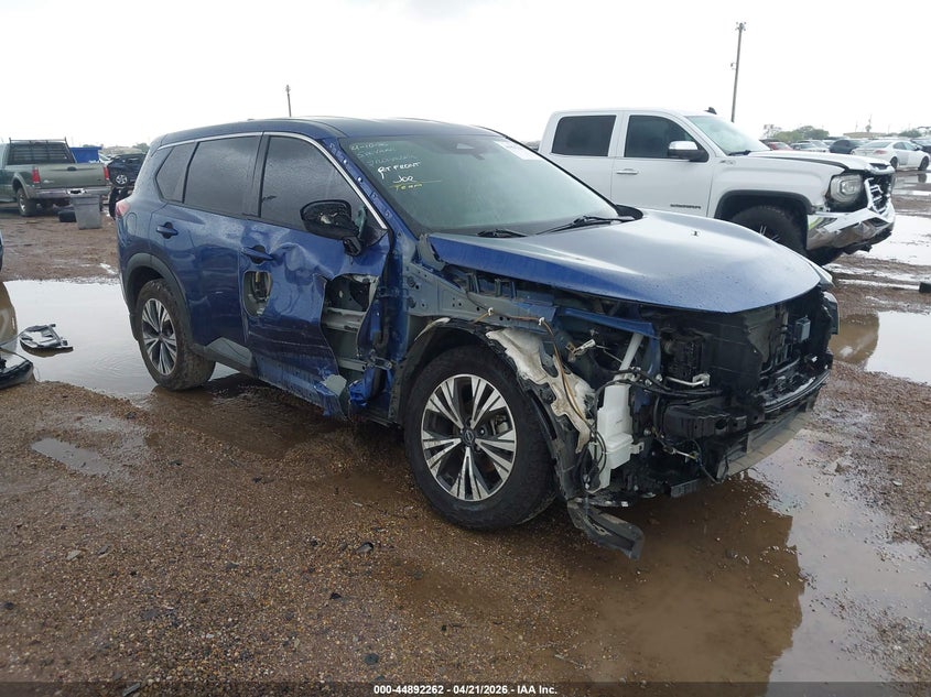 2023 Nissan Rogue VIN JN8BT3BA4PW434649 IAAI salvage auction — FRONT END, Salvage Title, sold $1,000 on 2026-07-29 (photo 1)