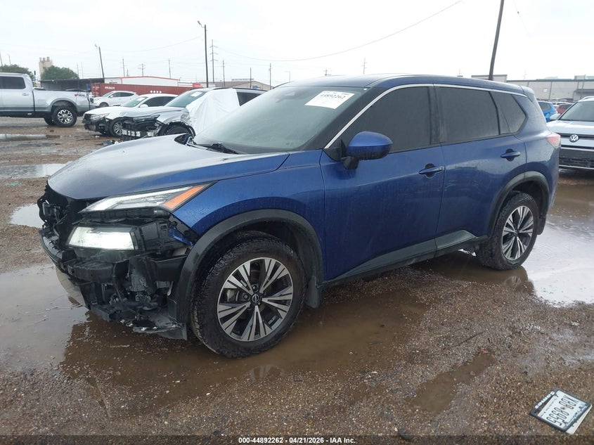 2023 Nissan Rogue VIN JN8BT3BA4PW434649 IAAI salvage auction — FRONT END, Salvage Title, sold $1,000 on 2026-07-29 (photo 2)