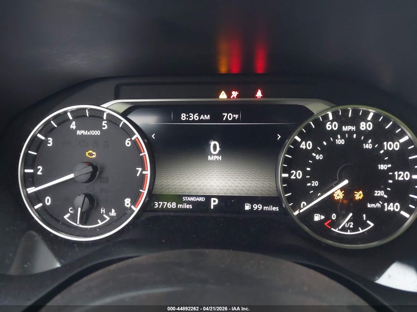 2023 Nissan Rogue VIN JN8BT3BA4PW434649 IAAI salvage auction — FRONT END, Salvage Title, sold $1,000 on 2026-07-29 (photo 7)