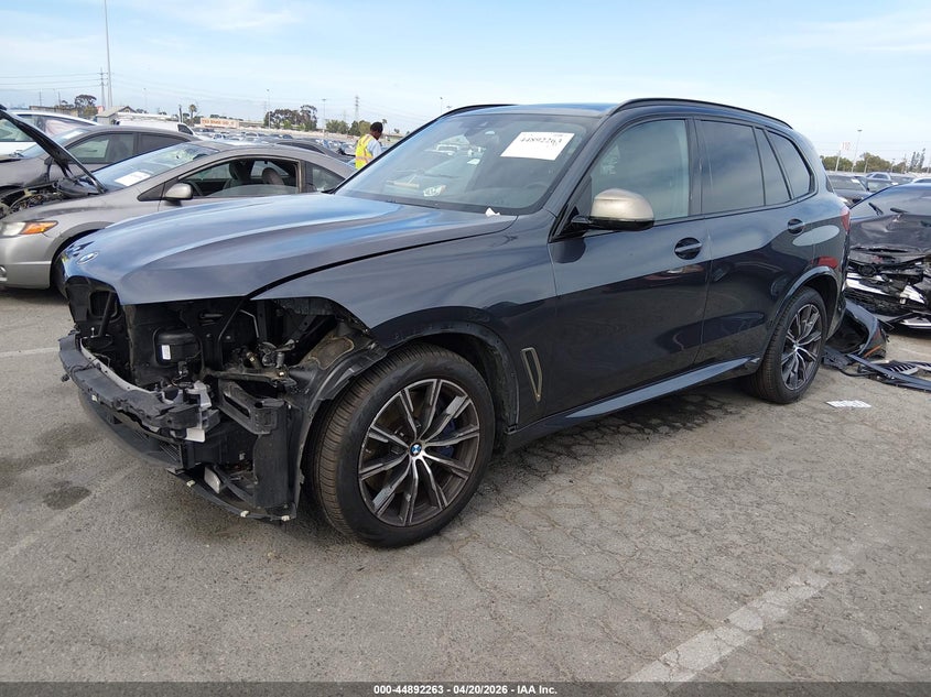 2020 BMW X5 VIN 5UXJU4C03L9C06491 IAAI salvage auction — FRONT END, Salvage (California), sold $20,100 on 2026-07-30 (photo 2)
