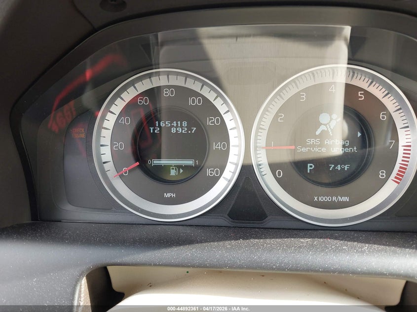 2012 Volvo Xc60 VIN YV4952DL2C2265968 IAAI salvage auction — LEFT FRONT, Salvage (Texas), sold $700 on 2026-07-14 (photo 7)