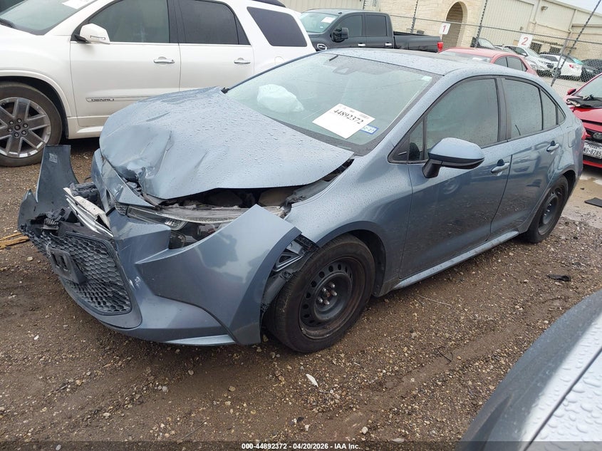 2020 Toyota Corolla VIN 5YFEPRAEXLP042413 IAAI salvage auction — FRONT END, Salvage (Texas), sold $3,050 on 2026-07-13 (photo 2)