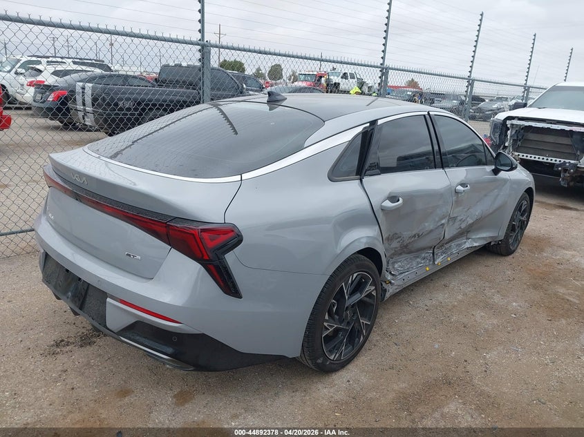 2025 Kia K5 VIN KNAG64J78S5369269 IAAI salvage auction — RIGHT SIDE, Original (Texas), sold $11,750 on 2026-07-21 (photo 4)