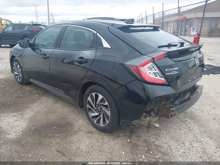 2019 Honda Civic VIN SHHFK7H30KU200245 IAAI salvage auction — RIGHT REAR, Junk Bill Of Sale Mv2459 (Wisconsin), sold $3,300 on 2026-07-07 (photo 3)