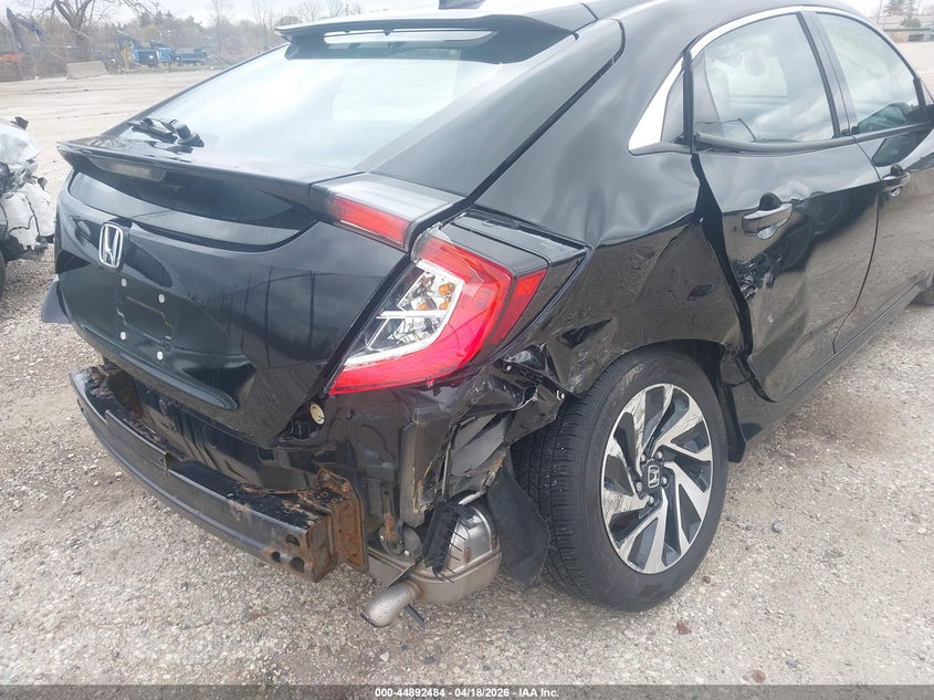 2019 Honda Civic VIN SHHFK7H30KU200245 IAAI salvage auction — RIGHT REAR, Junk Bill Of Sale Mv2459 (Wisconsin), sold $3,300 on 2026-07-07 (photo 6)