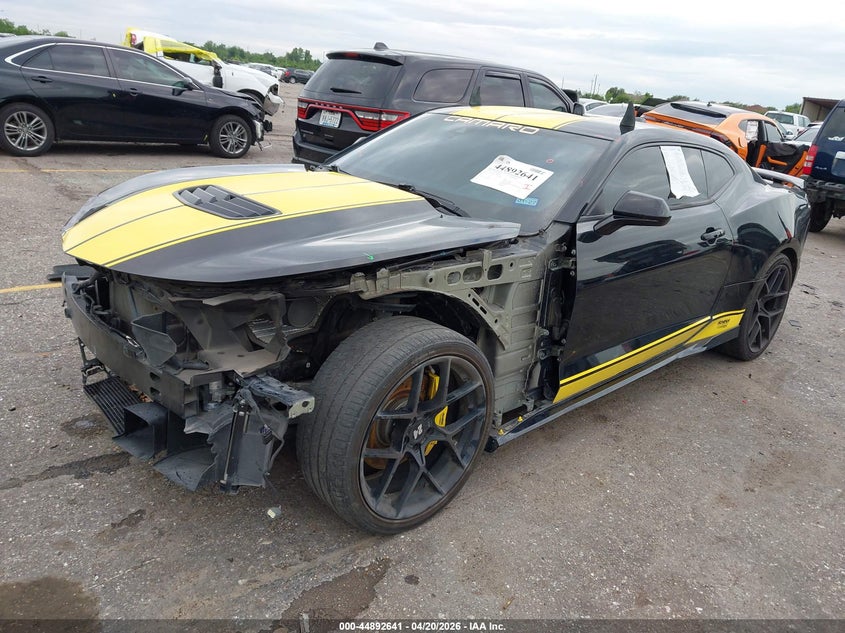 2020 Chevrolet Camaro VIN 1G1FH1R72L0108268 IAAI salvage auction — FRONT END, Salvage Title, sold $10,300 on 2026-07-09 (photo 2)