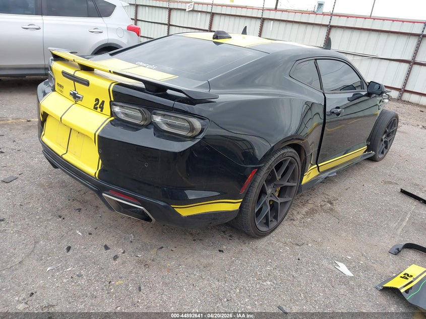 2020 Chevrolet Camaro VIN 1G1FH1R72L0108268 IAAI salvage auction — FRONT END, Salvage Title, sold $10,300 on 2026-07-09 (photo 4)