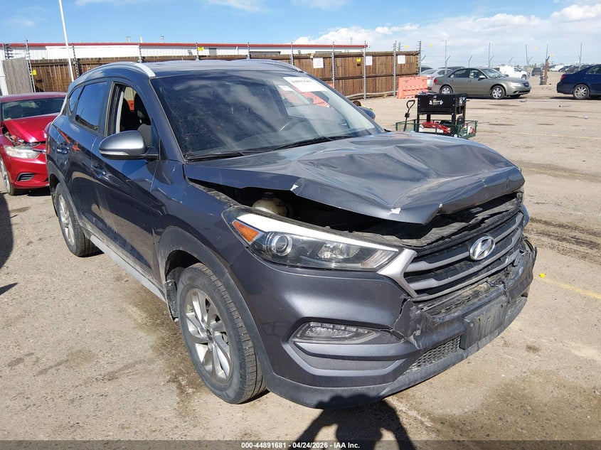 2018 Hyundai Tucson VIN KM8J3CA46JU821009 IAAI salvage auction — FRONT END, Salvage (Massachusetts), sold $2,100 on 2026-07-21 (photo 1)