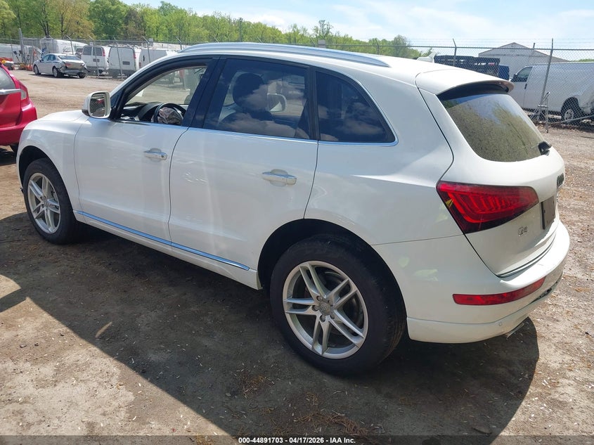 2017 Audi Q5 VIN WA1L2AFP1HA043361 IAAI salvage auction — FRONT END, Salvage - Greater Than 75% (Maryland), sold $2,550 on 2026-07-07 (photo 3)