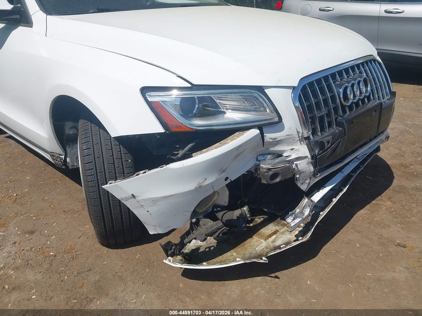 2017 Audi Q5 VIN WA1L2AFP1HA043361 IAAI salvage auction — FRONT END, Salvage - Greater Than 75% (Maryland), sold $2,550 on 2026-07-07 (photo 6)