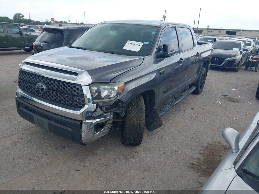 2021 Toyota Tundra VIN 5TFEY5F11MX295490 IAAI salvage auction — FRONT END, Original (Texas), sold $9,100 on 2026-07-29 (photo 2)