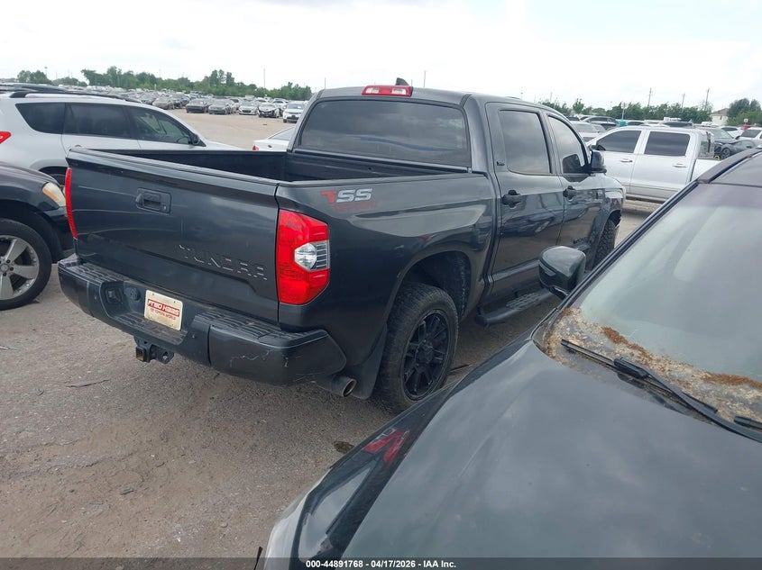 2021 Toyota Tundra VIN 5TFEY5F11MX295490 IAAI salvage auction — FRONT END, Original (Texas), sold $9,100 on 2026-07-29 (photo 4)