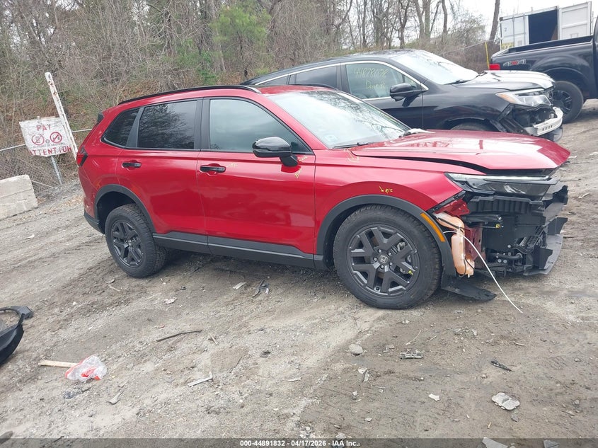 2026 Honda Cr-v VIN 7FARS6H67TE016669 IAAI salvage auction — FRONT END, Salvage Title, sold $16,125 on 2026-07-14 (photo 1)