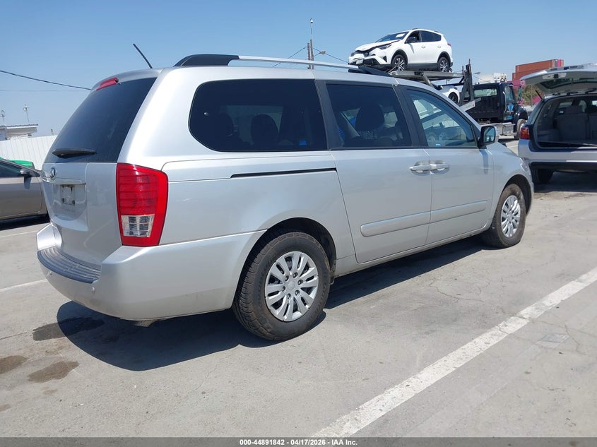 2014 Kia SEDONA VIN KNDMG4C72E6552651 IAAI salvage auction — FRONT END, Salvage (Oregon), sold $1,200 on 2026-07-05 (photo 4)