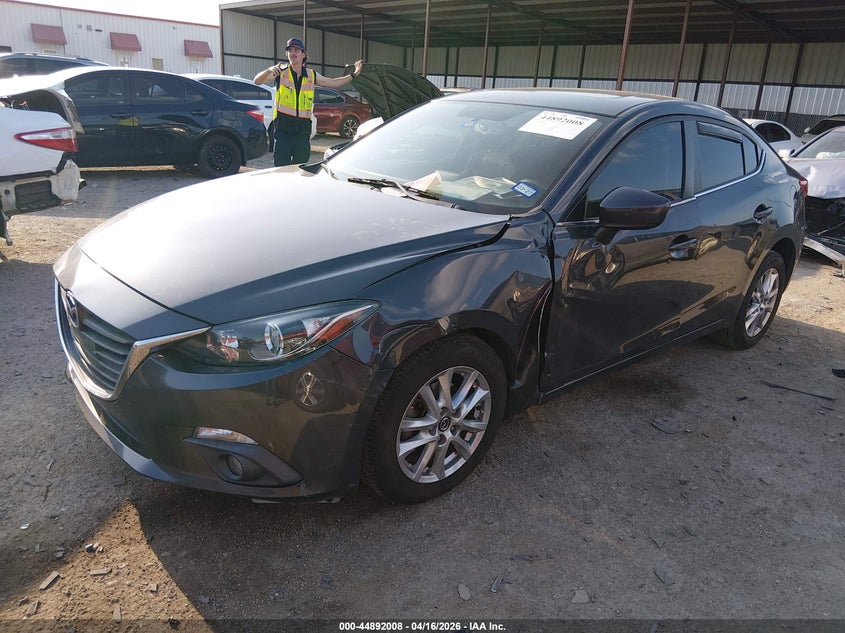2016 Mazda 3 VIN 3MZBM1W76GM262651 IAAI salvage auction — SIDE, Original (Texas), sold $1,850 on 2026-07-09 (photo 2)