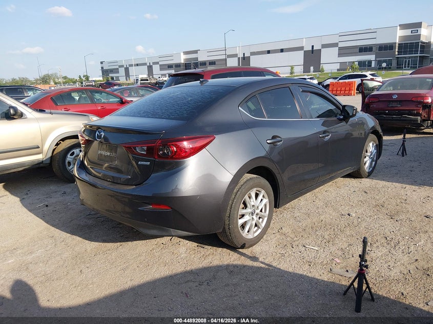 2016 Mazda 3 VIN 3MZBM1W76GM262651 IAAI salvage auction — SIDE, Original (Texas), sold $1,850 on 2026-07-09 (photo 4)