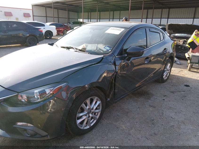 2016 Mazda 3 VIN 3MZBM1W76GM262651 IAAI salvage auction — SIDE, Original (Texas), sold $1,850 on 2026-07-09 (photo 6)