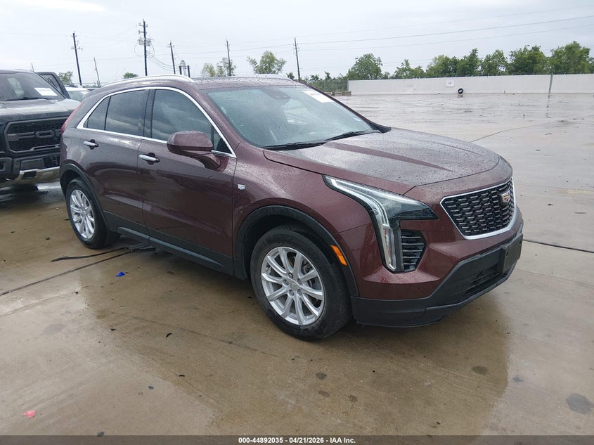 2022 Cadillac Xt4 VIN 1GYAZAR40NF169536 IAAI salvage auction — LEFT SIDE, Original (Texas), sold $8,200 on 2026-07-10 (photo 1)