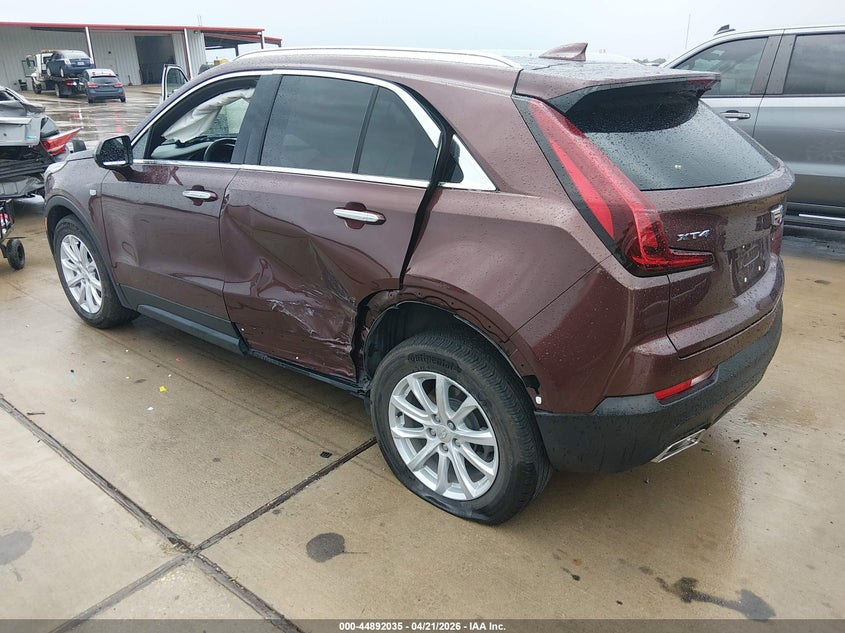 2022 Cadillac Xt4 VIN 1GYAZAR40NF169536 IAAI salvage auction — LEFT SIDE, Original (Texas), sold $8,200 on 2026-07-10 (photo 3)