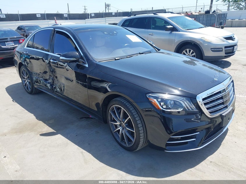 2018 Mercedes-benz S-klasse VIN WDDUG8DB8JA380049 IAAI salvage auction — SIDE, Salvage (California), sold $25,325 on 2026-08-19 (photo 1)