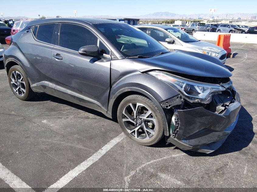 2019 Toyota C-hr VIN JTNKHMBX1K1019023 IAAI salvage auction — FRONT END, Salvage Title, sold $2,875 on 2026-07-17 (photo 1)