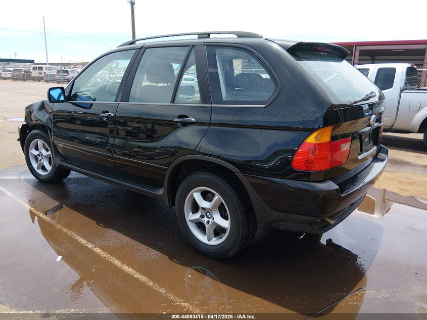 2002 BMW X5 VIN 5UXFA53512LP57257 IAAI salvage auction — LEFT FRONT, Clear (Hawaii), sold $300 on 2026-07-07 (photo 3)