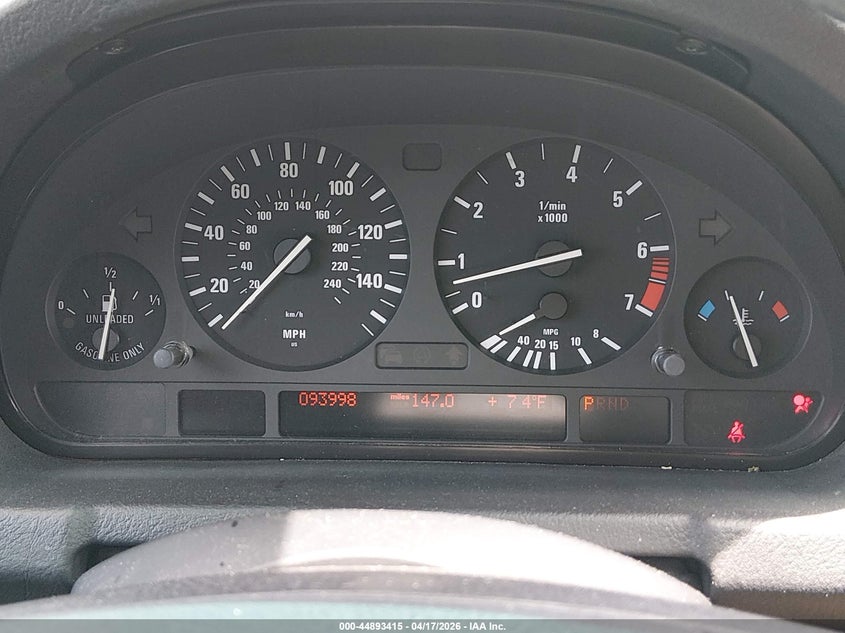 2002 BMW X5 VIN 5UXFA53512LP57257 IAAI salvage auction — LEFT FRONT, Clear (Hawaii), sold $300 on 2026-07-07 (photo 7)