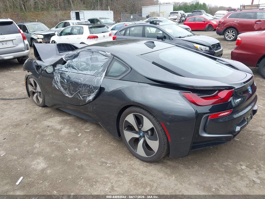 2015 BMW I8 VIN WBY2Z2C54FV391830 IAAI salvage auction — FRONT END, Salvage Title, sold $9,800 on 2026-07-14 (photo 3)