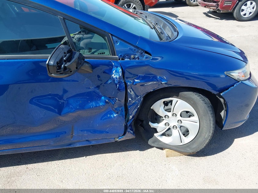 2013 Honda Civic VIN 19XFB2F5XDE273026 IAAI salvage auction — RIGHT FRONT, Salvage Title, sold $2,175 on 2026-07-09 (photo 6)
