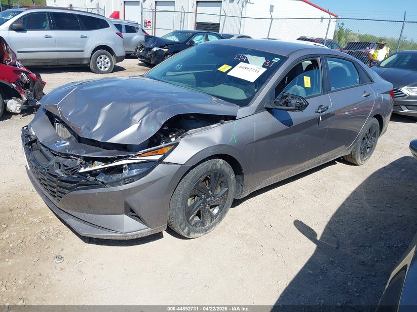 2023 Hyundai Elantra VIN KMHLM4AJ4PU043139 IAAI salvage auction — FRONT END, Salvage Title, sold $3,500 on 2026-07-12 (photo 2)