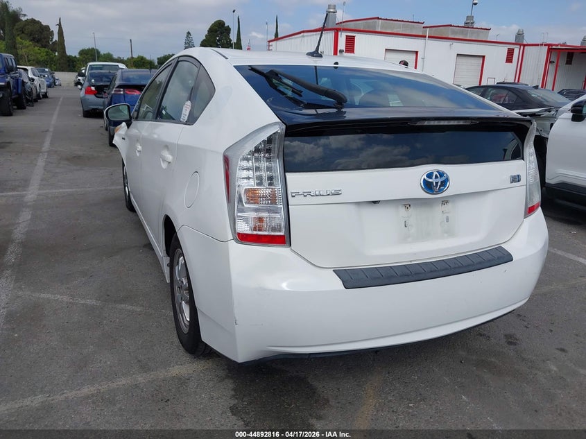 2011 Toyota Prius VIN JTDKN3DU6B1414146 IAAI salvage auction — LEFT FRONT, Salvage (California), sold $1,100 on 2026-07-23 (photo 3)