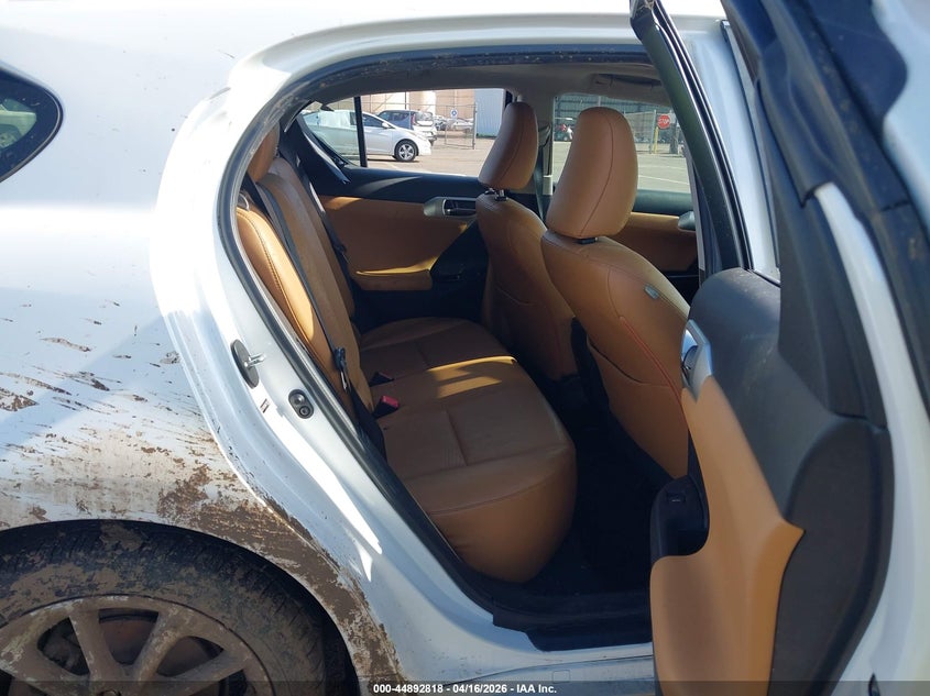 2012 Lexus Ct VIN JTHKD5BH6C2103637 IAAI salvage auction — SIDE, Salvage (Hawaii), sold $125 on 2026-07-28 (photo 8)