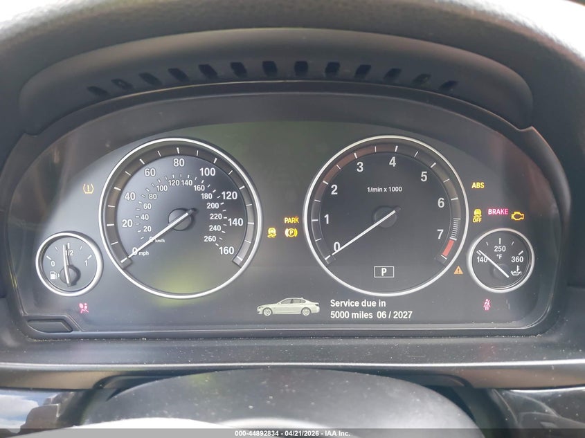 2013 BMW 5er VIN WBAFR7C51DC821240 IAAI salvage auction — SIDE, Mv-907A (New York), sold $2,450 on 2026-07-26 (photo 7)