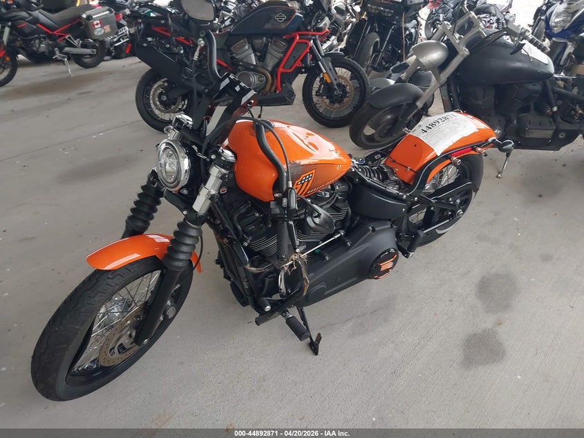 2021 Harley-davidson Street bob VIN 1HD1YYK18MB056892 IAAI salvage auction — FRONT END, Salvage (Texas), sold $3,500 on 2026-07-07 (photo 2)