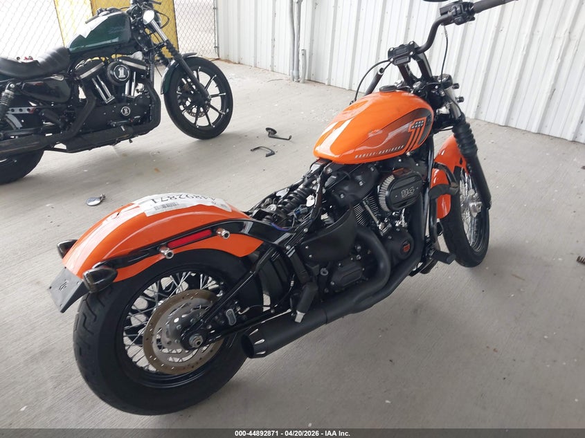 2021 Harley-davidson Street bob VIN 1HD1YYK18MB056892 IAAI salvage auction — FRONT END, Salvage (Texas), sold $3,500 on 2026-07-07 (photo 4)