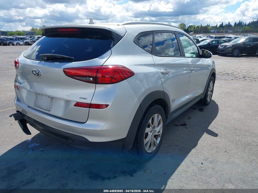 2019 Hyundai Tucson VIN KM8J3CA48KU031681 IAAI salvage auction — FRONT & REAR, Salvage (Oregon), sold $3,500 on 2026-07-09 (photo 4)