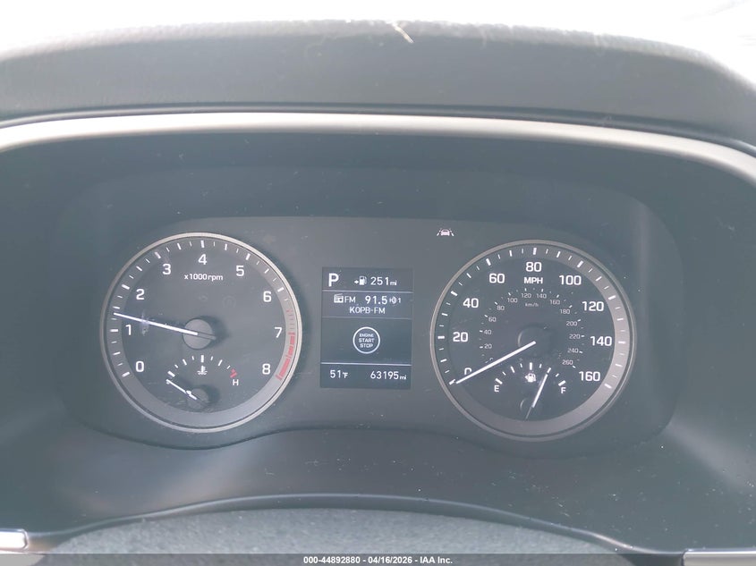 2019 Hyundai Tucson VIN KM8J3CA48KU031681 IAAI salvage auction — FRONT & REAR, Salvage (Oregon), sold $3,500 on 2026-07-09 (photo 7)