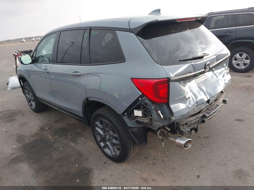 2022 Honda Passport VIN 5FNYF8H56NB031360 IAAI salvage auction — REAR END, Salvage (Minnesota), sold $14,200 on 2026-07-13 (photo 3)