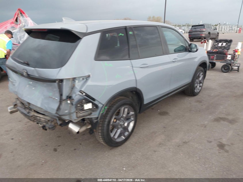 2022 Honda Passport VIN 5FNYF8H56NB031360 IAAI salvage auction — REAR END, Salvage (Minnesota), sold $14,200 on 2026-07-13 (photo 4)