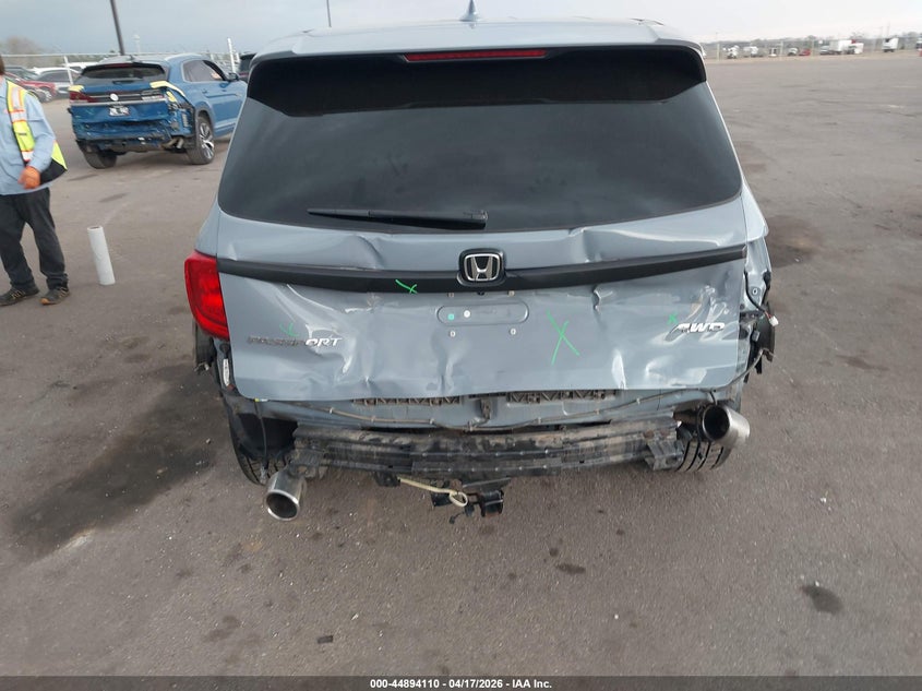 2022 Honda Passport VIN 5FNYF8H56NB031360 IAAI salvage auction — REAR END, Salvage (Minnesota), sold $14,200 on 2026-07-13 (photo 6)