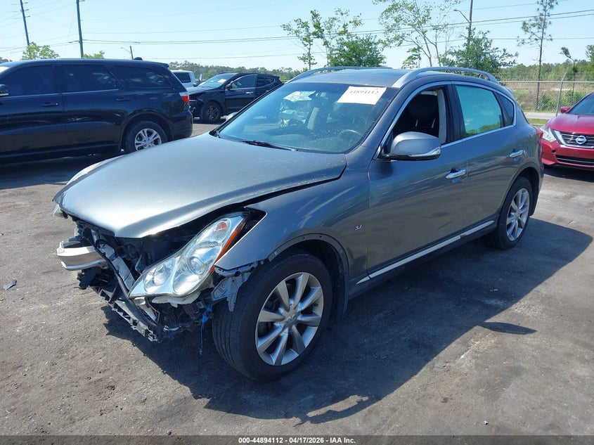 2016 Infiniti Qx50 VIN JN1BJ0RR4GM265775 IAAI salvage auction — FRONT END, Salvage Title, sold $550 on 2026-07-14 (photo 2)