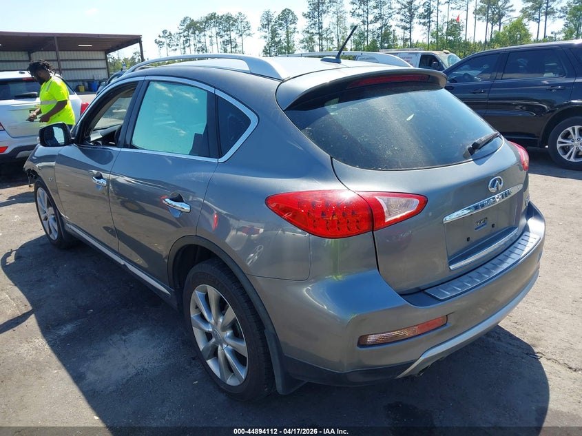 2016 Infiniti Qx50 VIN JN1BJ0RR4GM265775 IAAI salvage auction — FRONT END, Salvage Title, sold $550 on 2026-07-14 (photo 3)
