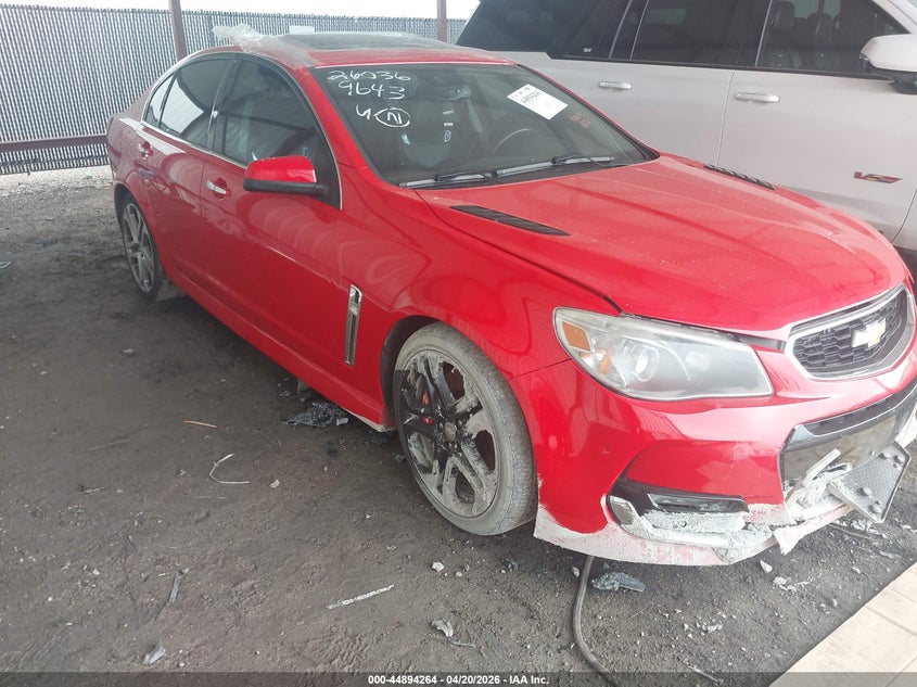 2016 Chevrolet Ss VIN 6G3F15RW2GL214284 — IAAI salvage auction photo